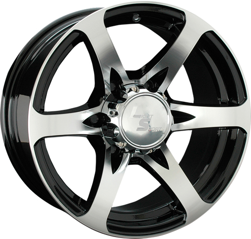 Диски LS wheels 165 7,5x17 6x139,7 ET0 dia 107,1 BKF - 1