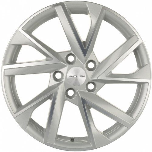 Диски Khomen Wheels KHW1714 (Kuga/Focus) 7x17 5x108 ET50 dia 63,3 F-silver-FP Россия - 1