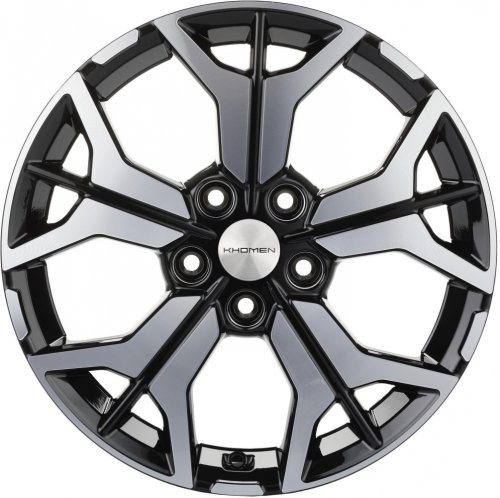 Диски Khomen Wheels KHW1715 (RAV4) 7x17 5x114,3 ET39 dia 60,1 black-FP Россия - 1