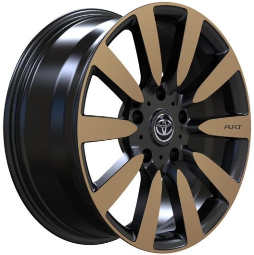 Диски Кованные диски Art Toyota Land Cruiser 200 8,5x20 5x150 ET40 dia 110,5 черный+бронзовый матовый - 1