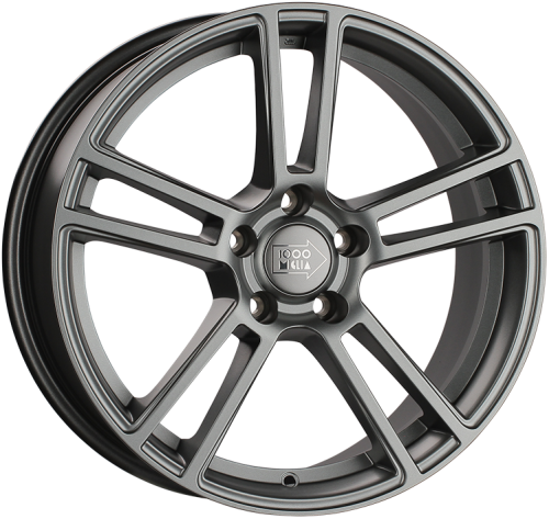 Диски 1000 Miglia MM1002 8x18 5x120 ET35 dia 72,6 matt anthracite - 1