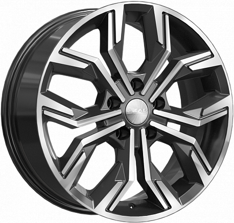 Диски Скад Амиата 7x17 5x114,3 ET35 dia 66,1 алмаз Россия - 1