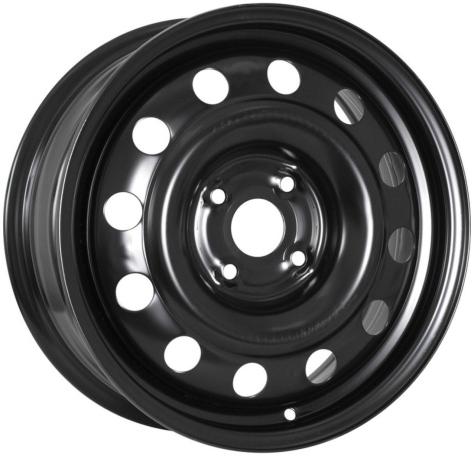 Диски ТЗСК Hyundai Solaris/Kia Rio 6,5x16 4x100 ET50 dia 54,1 черный - 1