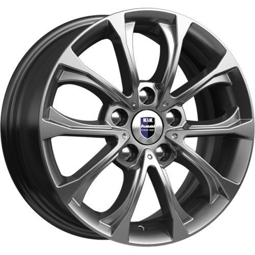 Диски K&K Urals 6,5x15 5x108 ET40 dia 67,1 дарк платинум - 1