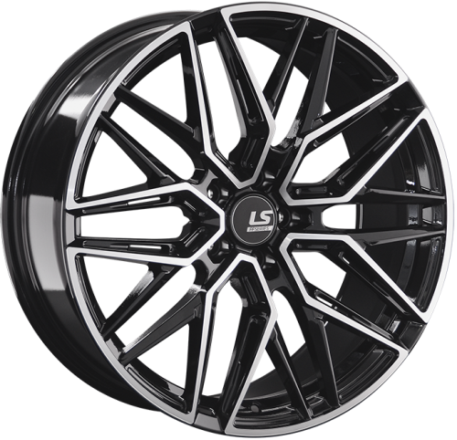 Диски LS FlowForming RC59 8,5x19 5x108 ET30 dia 65,1 BKF - 1