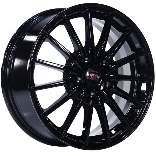 Диски Alcasta M60 7x17 5x114,3 ET35 dia 60,1 Black - 1