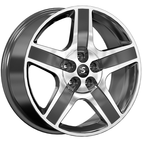 Диски K&K Premium Series КР008 (20_Discovery 5) 8,5x20 5x120 ET47 dia 72,6 diamond black gris - 1