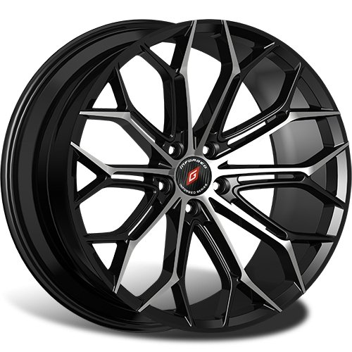 Диски Inforged IFG41 8x18 5x114,3 ET45 dia 67,1 black machined - 1