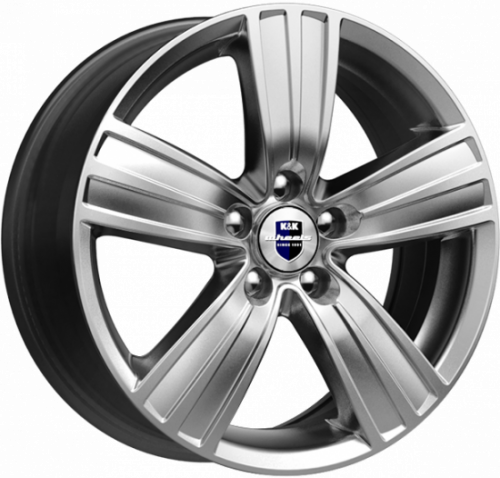 Диски K&K Да Винчи 7,5x17 5x130 ET55 dia 71,6 дарк платинум - 1