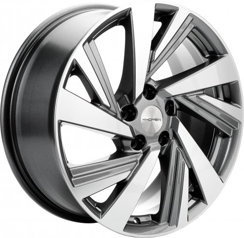 Диски Khomen Wheels KHW1801 (CX-5) 7,5x18 5x114,3 ET45 dia 67,1 gray-FP Россия - 1