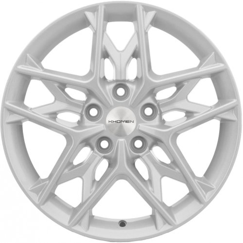 Диски Khomen Wheels KHW1709 (Octavia) 7x17 5x112 ET49 dia 57,1 F-silver Россия - 1