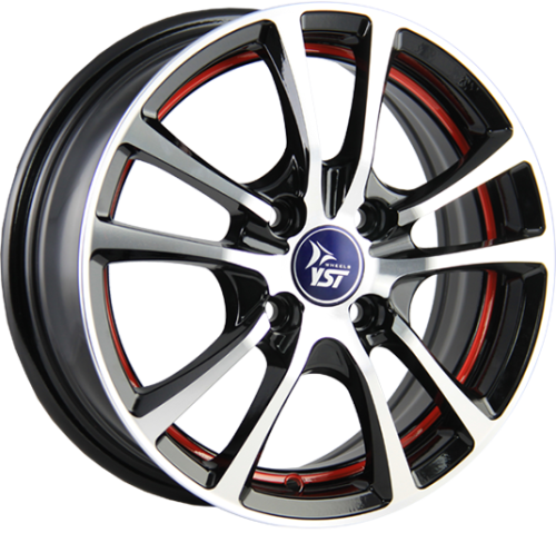 Диски YST X-3 7x17 5x114,3 ET35 dia 67,1 BKFRSI - 1