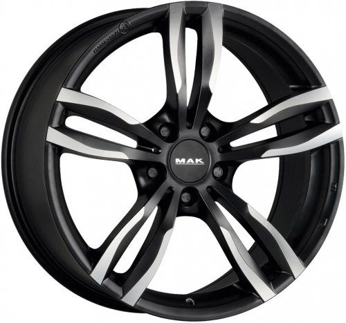 Диски MAK Luft 8x19 5x120 ET37 dia 72,6 ice black - 1
