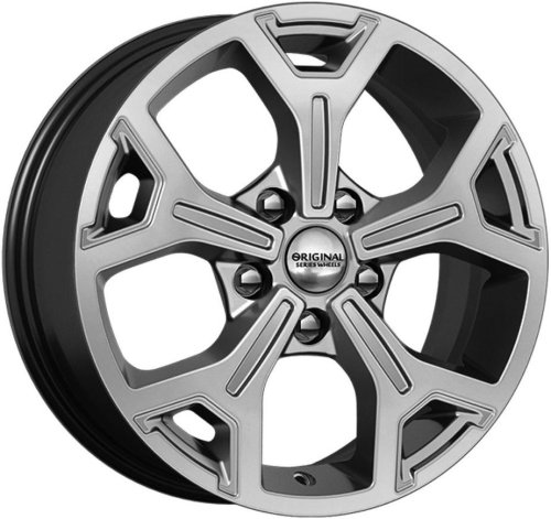 Диски Скад Renault (KL-318) 6,5x16 5x114,3 ET50 dia 66,1 графит Россия - 1