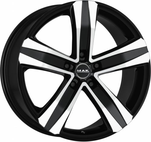 Диски MAK Stone 5 7,5x18 5x118 ET60 dia 71,1 black mirror - 1