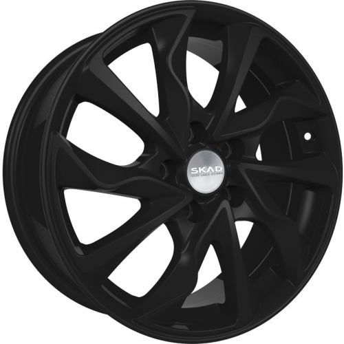 Диски Скад Марсель 7x17 5x114,3 ET47 dia 67,1 черный бархат - 1