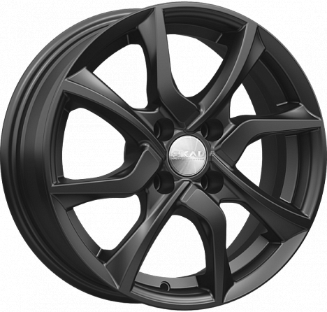 Диски Скад Тулон 6x15 4x98 ET35 dia 58,6 черный бархат - 1