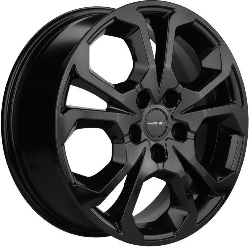 Диски Khomen Wheels KHW1711 (DFM AX 7) 6,5x17 5x108 ET43 dia 65,1 black - 1