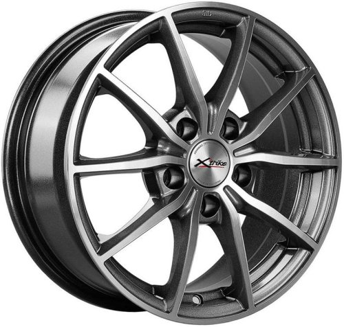 Диски X trike X-111M 6,5x15 5x100 ET38 dia 57,1 HSB/FP Россия - 1