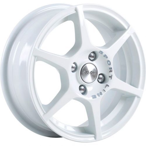 Диски Скад Ягуар 5,5x14 4x98 ET38 dia 58,6 алмаз-белый Россия - 1