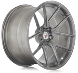 Диски Vissol F-685 10,5x22 5x108 ET42 dia 73,1 gloss graphite кованный - 1