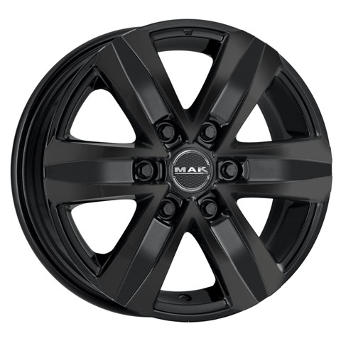 Диски MAK Stone 6 8,5x20 6x139,7 ET20 dia 106,1 gloss black - 1