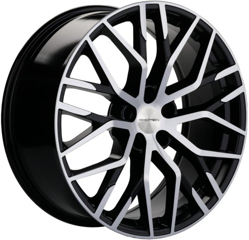 Диски Khomen Wheels KHW2005 (Touareg) 8,5x20 5x112 ET33 dia 66,5 black-FP Россия - 1