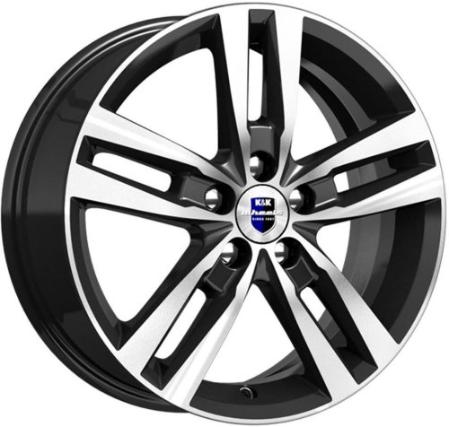 Диски K&K Rassvet 6,5x16 5x114,3 ET45 dia 67,1 алмаз черный SK Россия - 1
