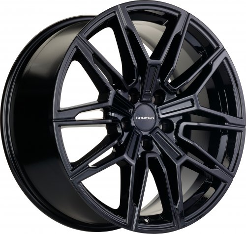 Диски Khomen Wheels KHW1904 (3/4/5/6 series) 9,5x19 5x112 ET40 dia 66,6 Black Россия - 1