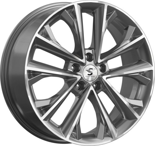 Диски Premium Replica Wheels КР012 7x18 5x108 ET33 dia 60,1 diamond gloss graphite Россия - 1