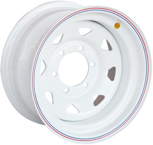 Диски Offroad wheels Toyota/Nissan 8x17 6x139,7 ET-10 dia 110,1 белый - 1