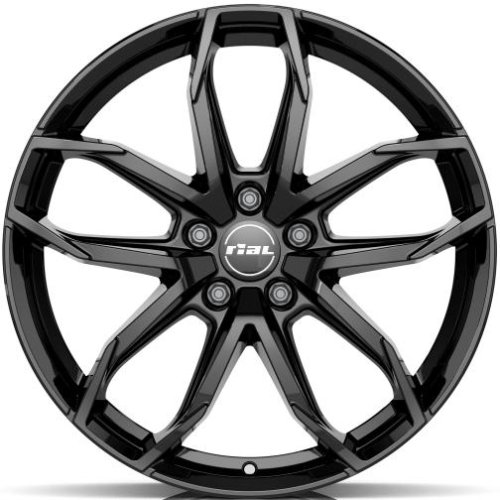 Диски Rial Lucca 6,5x16 5x100 ET47 dia 57,1 diamond black - 1