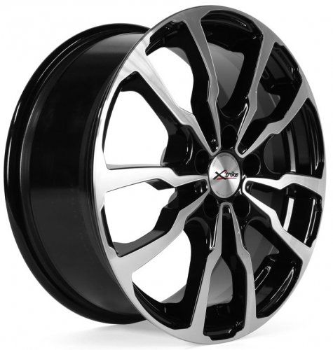 Диски X trike X-117 6,5x16 5x114,3 ET35 dia 67,1 BK/FP - 1