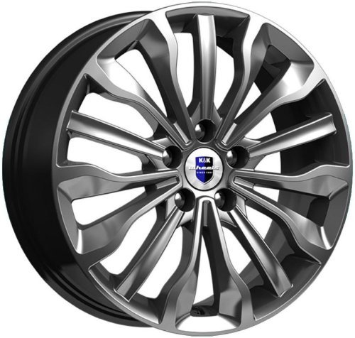 Диски K&K Атакама 6,5x17 5x100 ET48 dia 56,1 дарк платинум Россия - 1