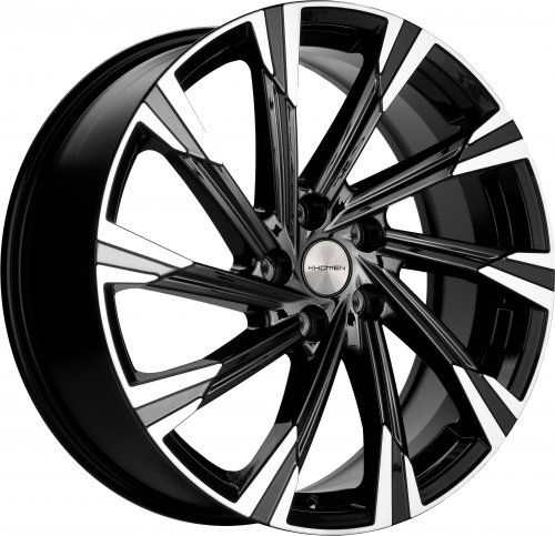 Диски Khomen Wheels KHW1901 (Kia Sportage) 7,5x19 5x114,3 ET50,5 dia 67,1 black-FP Россия - 1