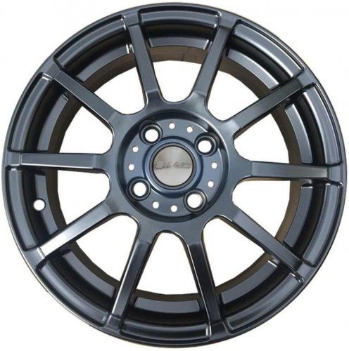 Диски Скад Акита 6x15 4x100 ET40 dia 60,1 черный бархат - 1