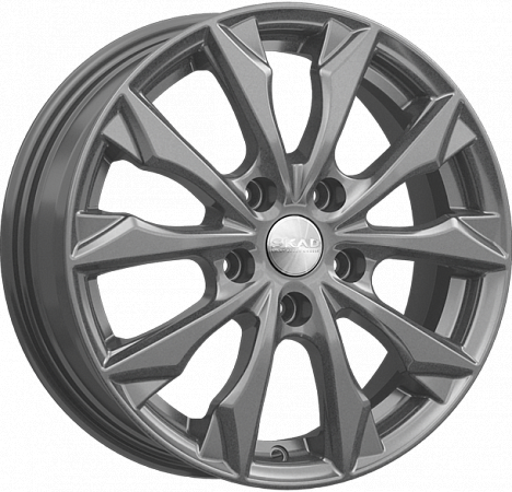 Диски Скад Нагоя 6x16 4x100 ET50 dia 60,1 графит Россия - 1