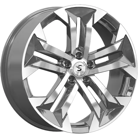 Диски K&K Premium Series КР015 Jaecoo J7 7,5x19 5x108 ET47 dia 60,1 diamond gloss graphite - 1