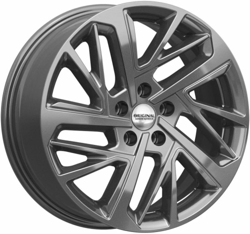Диски Скад Chery (KL-372) 7x17 5x108 ET33 dia 60,1 графит Россия - 1