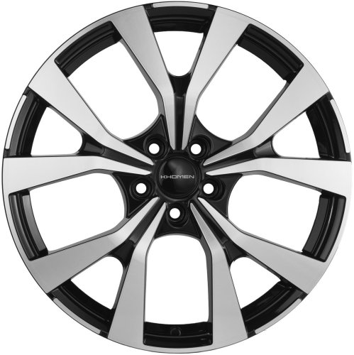 Диски Khomen Wheels KHW1906 (Exeed VX/TXL/LX) 7x19 5x108 ET36 dia 65,1 black-FP - 1