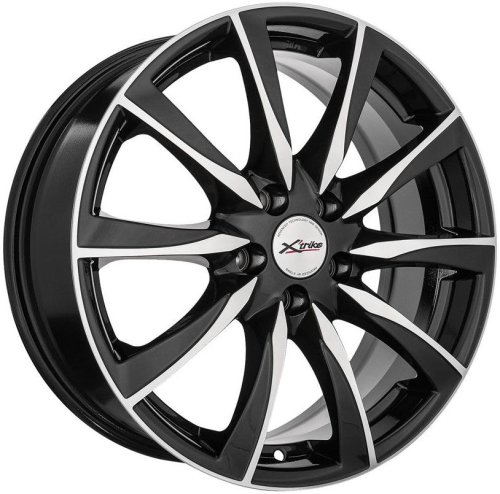 Диски X trike X-120M 7x17 5x110 ET39 dia 65,1 BK/FP - 1