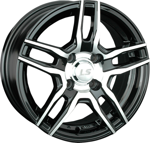 Диски LS wheels 569 7x16 5x114,3 ET43 dia 73,1 BKF - 1