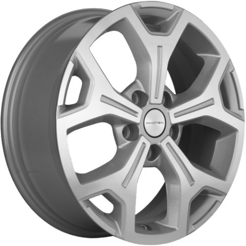 Диски Khomen Wheels KHW1710(2) (VW Multivan) 6,5x17 5x120 ET60 dia 65,1 F-silver-FP - 1