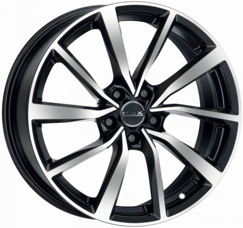 Диски MAK Panorama 7,5x18 5x112 ET42 dia 57,1 black mirror - 1