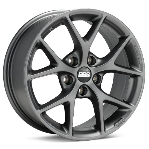Диски BBS SR 8x18 5x112 ET45 dia 82 vulcano grey diamond cut - 1