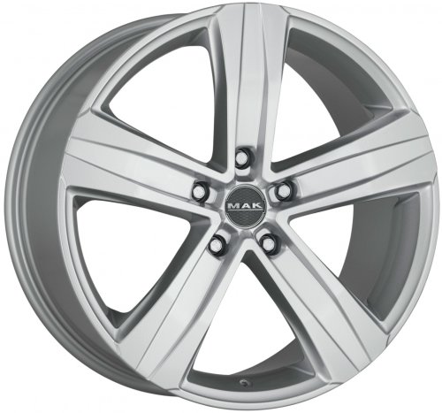 Диски MAK Stone 5 W 7,5x17 5x112 ET55 dia 66,6 silver - 1