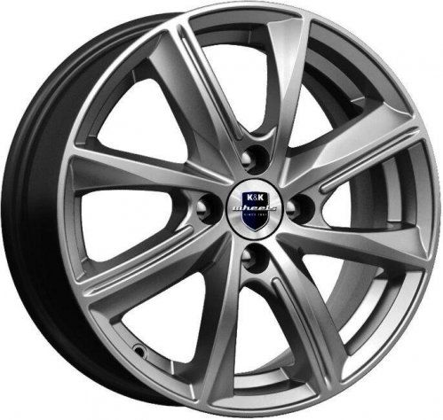 Диски K&K Арнар 7x17 5x112 ET49 dia 57,1 дарк платинум Россия - 1
