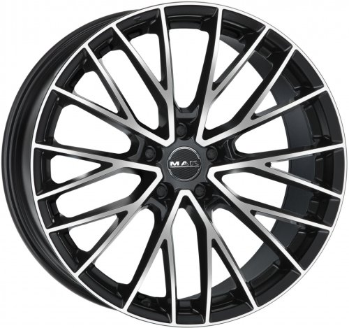 Диски MAK Speciale-D 11,5x22 5x130 ET61 dia 71,6 black mirror - 1