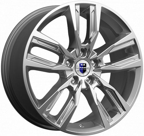 Диски K&K Борэй 8x18 5x110 ET35 dia 65,1 дарк платинум Россия - 1