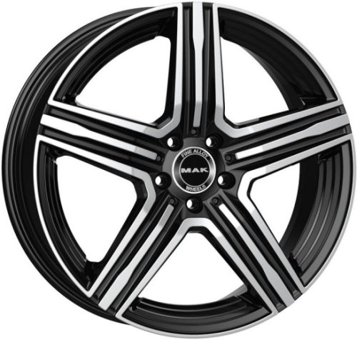 Диски MAK Lewis 8x19 5x112 ET20 dia 66,6 black mirror - 1